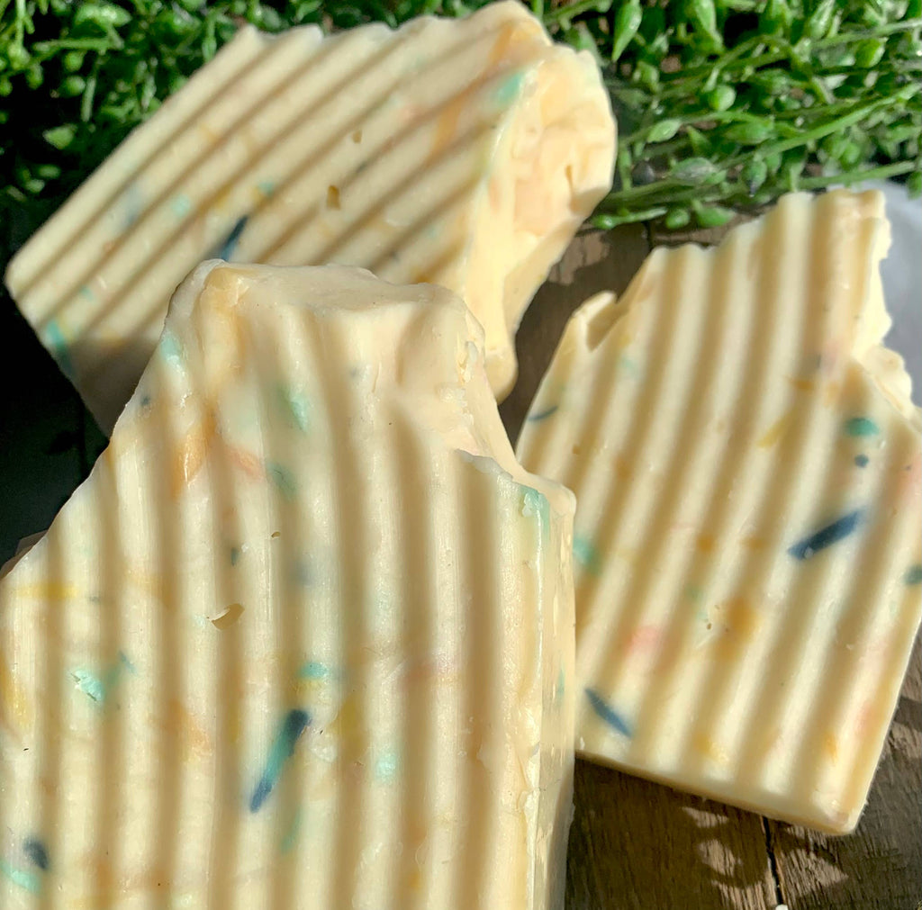 Lemon Scented Handmade Goats Milk Soap
