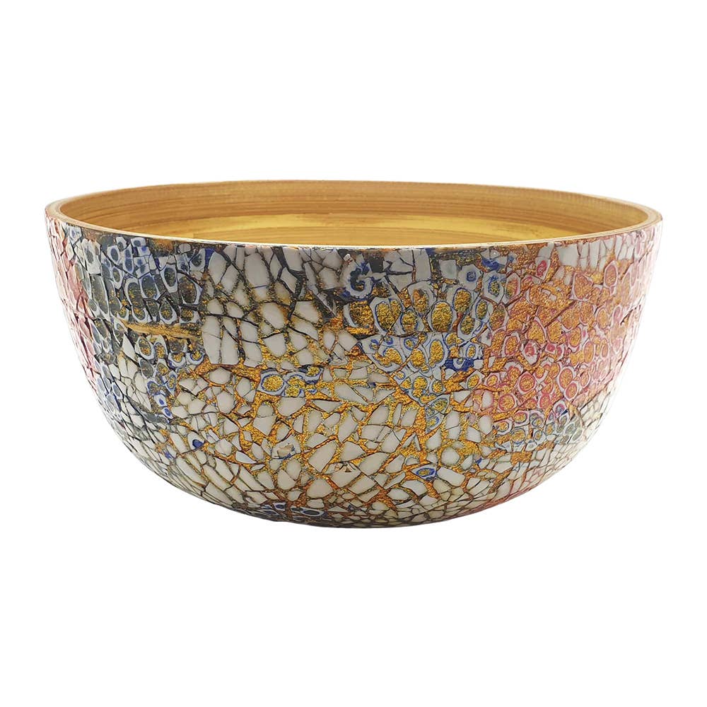 Handmade Bamboo Salad Bowl