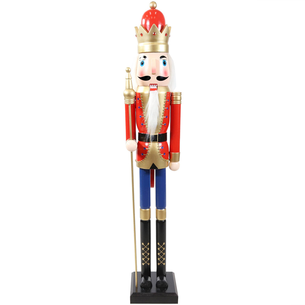 Arnold the Strong Indoor Christmas Nutcracker Statue - 48 in