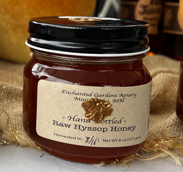 Raw Honey - 8 ounce Jar