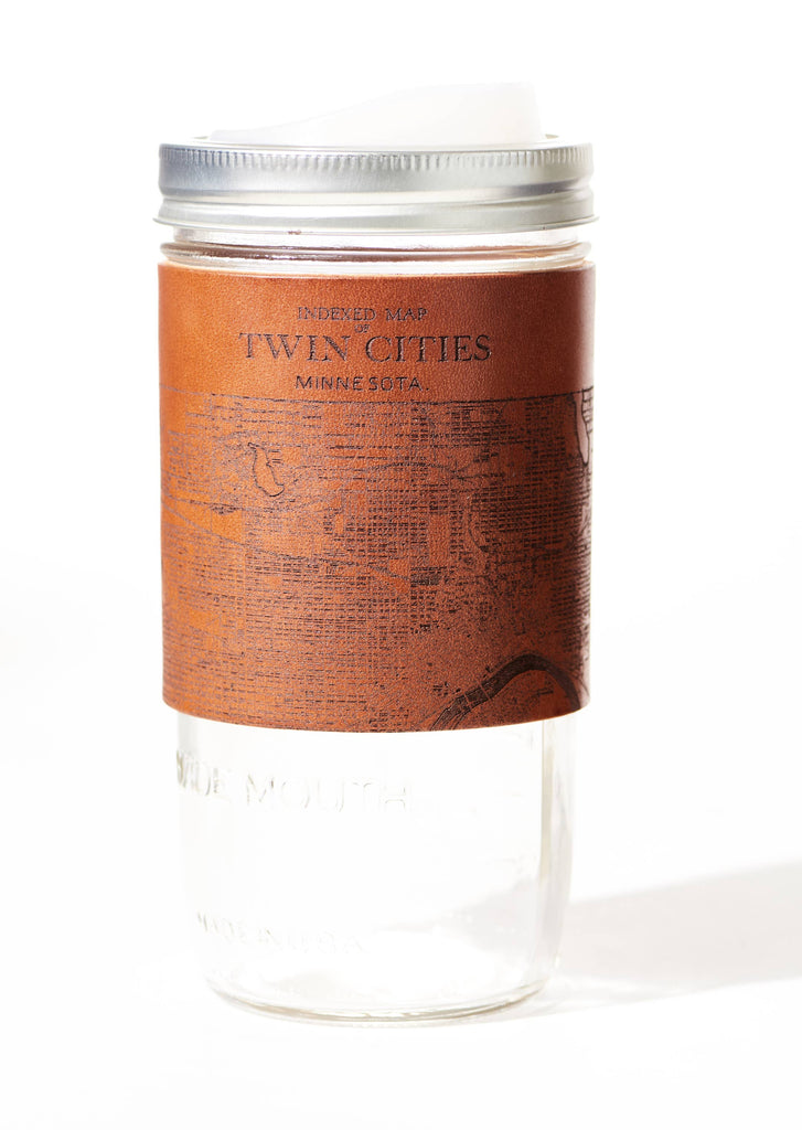 Twin Cities Map Travel Mug